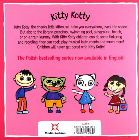 Kitty Kotty helps to clean - Anita Głowińska [KSIĄŻKA]