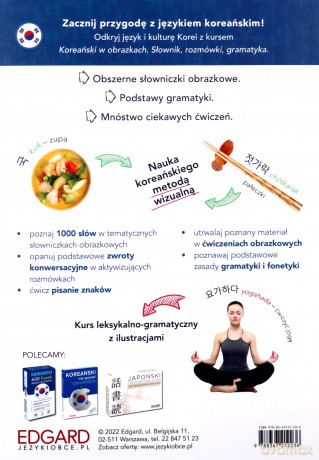 Koreański w obrazkach. Słownik, rozmówki, gramatyka - Jeong In Choi [KSIĄŻKA]