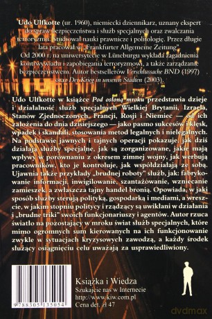 Pod Osłoną Mroku Wielkie Wywiady Bez Tajemnic (twarda) - Udo Ulfkotte [KSIĄŻKA]