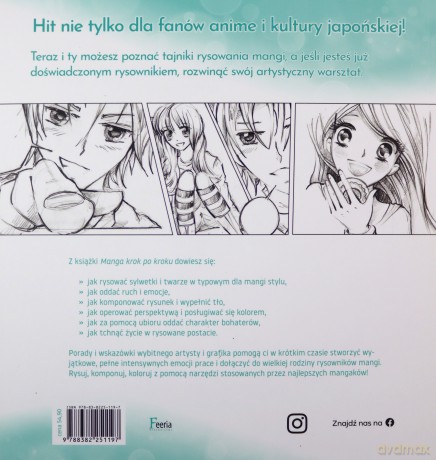 Manga krok po kroku - Gecko Keck [KSIĄŻKA]