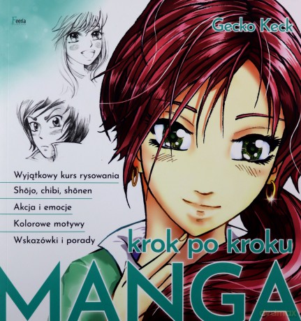 Manga krok po kroku - Gecko Keck [KSIĄŻKA]