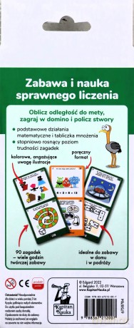 Matematyka 6-9 lat. Zagadki obrazkowe. Kapitan Nauka - Natalia Minge, Krzysztof Minge [KSIĄŻKA]