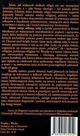 Islam Nurty Odłamy Sekty (twarda) - Zbigniew Landowski [KSIĄŻKA]