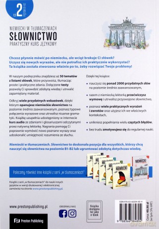 Niemiecki w tłumaczeniach. Słownictwo 2. Poziom B1-B2 - Barbara Sieroslawski [KSIĄŻKA]