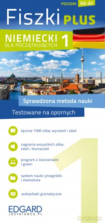 Niemiecki. Fiszki PLUS dla początkujących 1. Poziom A0-A1 [KSIĄŻKA]