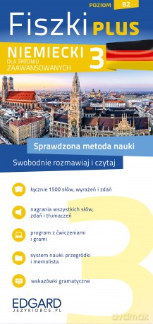 Niemiecki. Fiszki PLUS dla średnio zaawansowanych 3 [KSIĄŻKA]