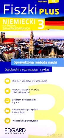 Niemiecki. Fiszki PLUS dla średnio zaawansowanych 3 [KSIĄŻKA]