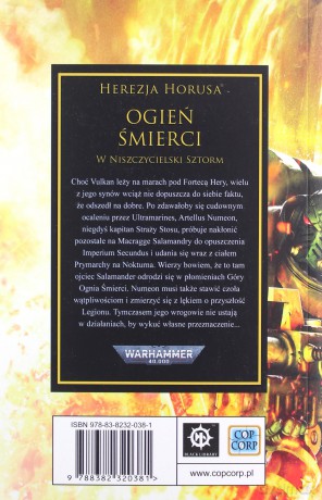 Ogień Śmierci. Herezja Horusa - Nick Kyme [KSIĄŻKA]