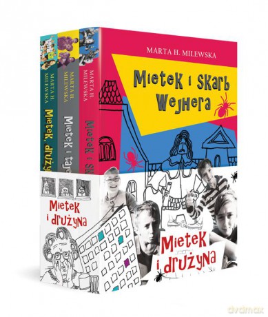 Pakiet Mietek i drużyna - Marta H. Milewska [KSIĄŻKA]