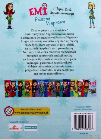 Polarna Wyprawa. Emi i Tajny Klub Superdziewczyn (Tom 10) - Agnieszka Mielech [KSIĄŻKA]