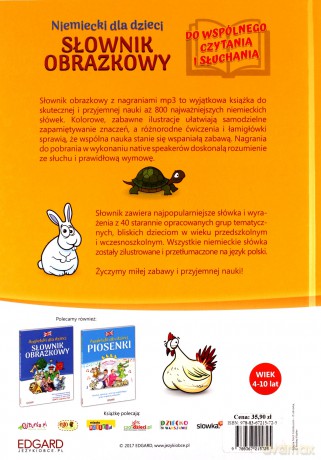 Słownik obrazkowy. Niemiecki dla dzieci [KSIĄŻKA]