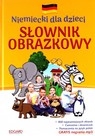 Słownik obrazkowy. Niemiecki dla dzieci [KSIĄŻKA]