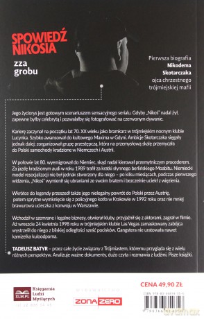 Spowiedź Nikosia zza grobu - Tadeusz Batyr [KSIĄŻKA]