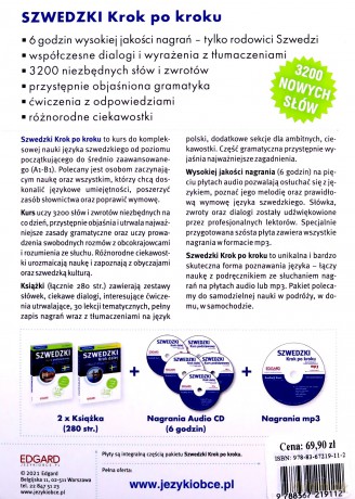 Szwedzki. Krok po kroku [KSIĄŻKA]