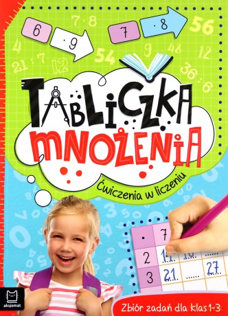Tabliczka mnożenia. Ćwiczenia w liczeniu. Zbiór zadań dla klas 1-3 - Adam Konstantynowicz [KSIĄŻKA]