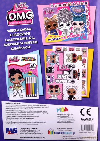 Totalny odlot. Zadania do ścierania. L.O.L. Surprise! [KSIĄŻKA]