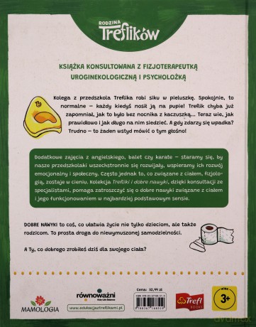 Trefliki i dobre nawyki. W toalecie. Rodzina Treflików - Martyna Jelonek [KSIĄŻKA]