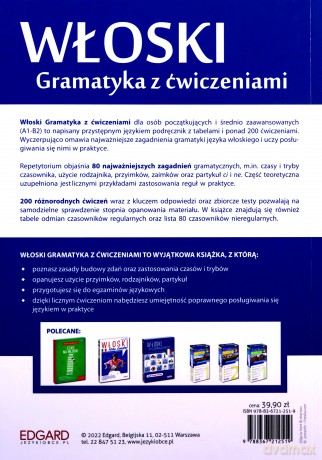 Włoski. Gramatyka z ćwiczeniami - Anna Wieczorek [KSIĄŻKA]