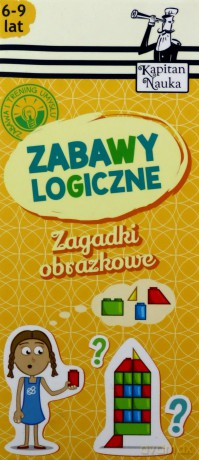 Zabawy logiczne. Zagadki obrazkowe 6-9 lat - Natalia Minge, Krzysztof Minge [KSIĄŻKA]