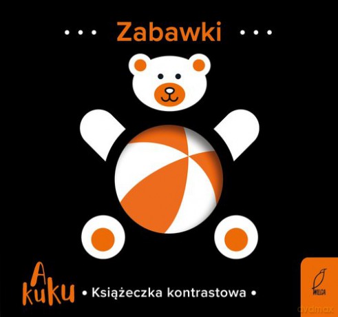 A kuku Książeczki kontrastowe Zabawki [KSIĄŻKA]
