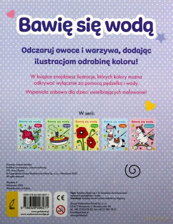 Bawię się wodą Owoce i warzywa [KSIĄŻKA]