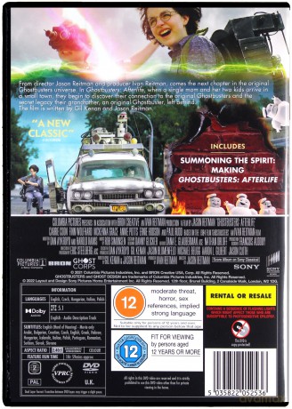 Pogromcy duchów. Dziedzictwo [DVD]