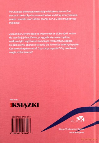 Błękitne noce - Joan Didion [KSIĄŻKA]