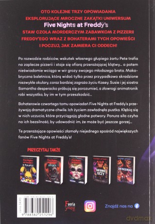Five Nights at Freddy's Fazbear Frights Podejdź bliżej - Scott Cawthon [KSIĄŻKA]