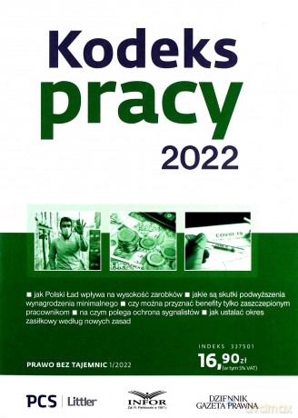 Kodeks Pracy 2022 [KSIĄŻKA]