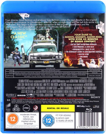 Pogromcy duchów. Dziedzictwo [Blu-Ray]