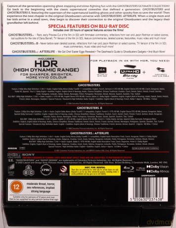 Pogromcy duchów 1-2 / Dziedzictwo [BOX] [3xBlu-Ray 4K]+[5xBlu-Ray]