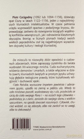 O cudach De miraculis - Piotr Czcigodny [KSIĄŻKA]