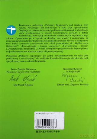 Podstawy fizjoterapii Część 2 - Janusz Nowotny [KSIĄŻKA]
