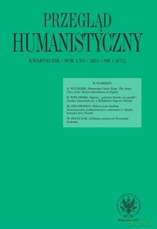 Przegląd Humanistyczny 2021/01 [KSIĄŻKA]