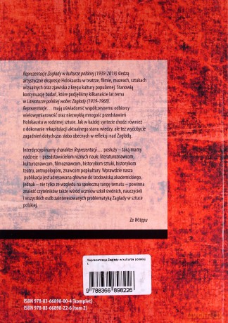 Reprezentacje Zagłady w kulturze polskiej (Tom 2) [KSIĄŻKA]