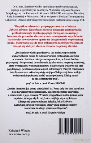 Jak Żyć Zdrowo Katechizm Zdrowia - Stanisław Gołba [KSIĄŻKA]
