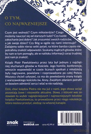 Słowa z którymi was zostawiam - Piotr Pawlukiewicz [KSIĄŻKA]