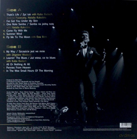 Matt Dusk: The Best Of Sinatra With Matt Dusk [Winyl]