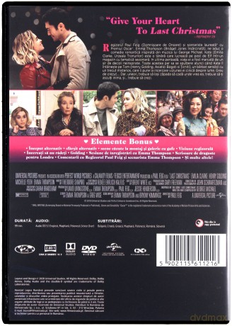Last Christmas / O noua poveste de Craciun [DVD]