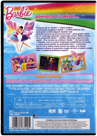 Barbie i sekret wróżek [DVD]