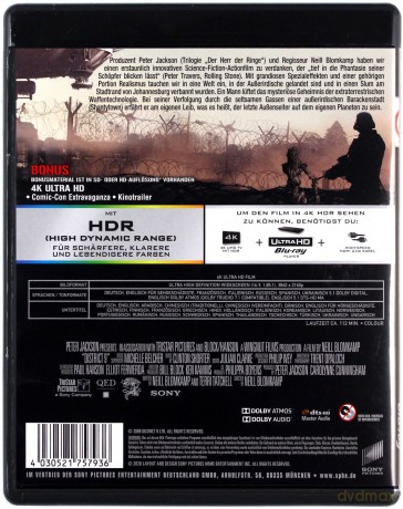 District 9 (Dystrykt 9) [Blu-Ray 4K]
