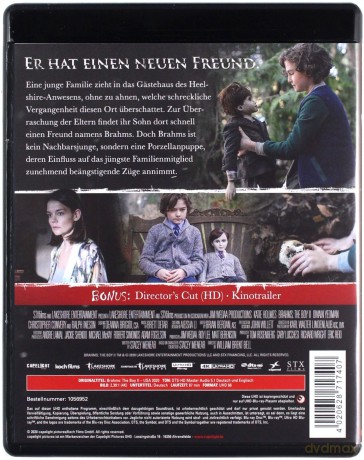 Brahms: The Boy II [Blu-Ray 4K]+[Blu-Ray]
