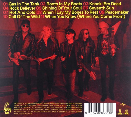 Scorpions: Rock Believer [CD]