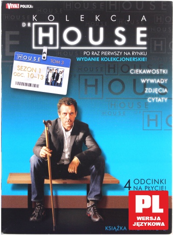 Dr House Sezon 1 odc 10-13 [DVD]