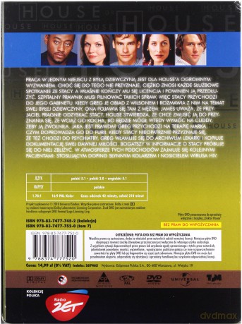 Dr House Sezon 2 odc 28-32 [DVD]