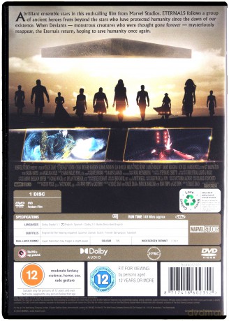 Eternals [DVD]