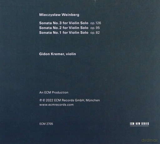 Gidon Kremer: Sonatas For Violin Solo [CD]