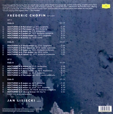 Jan Lisiecki: Chopin: Complete Nocturnes [2xWinyl]