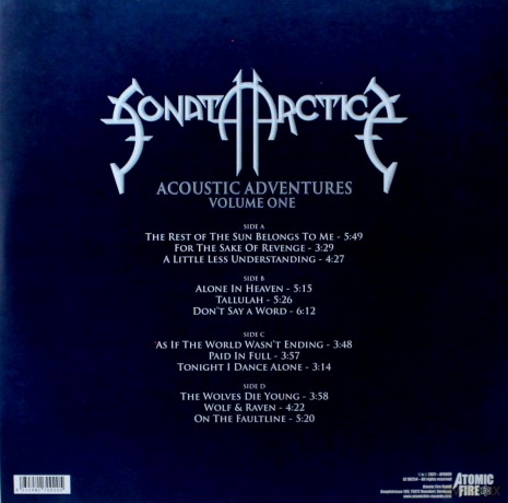 Sonata Arctica: Acoustic Adventures - Volume One (White) [2xWinyl]