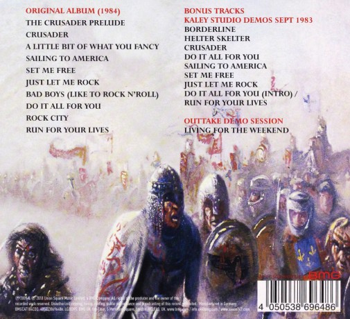 Saxon: Crusader [CD]